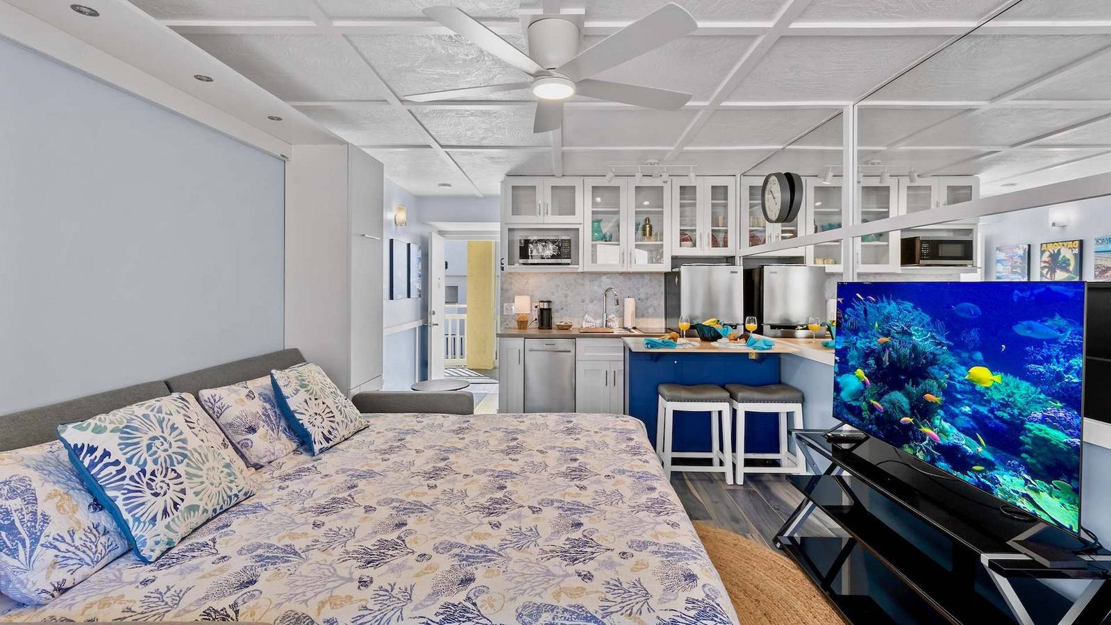 Ganze Wohnung, Ocean Oasis - Ocean View At Symphony Beach Club and King Bed in Ormond Beach, Florida