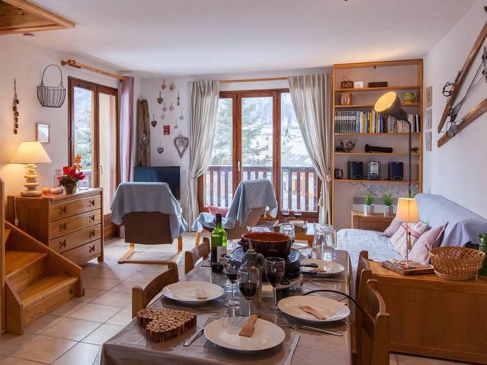 Chalet pour 8 personnes, avec balcon dans Serre Chevalier