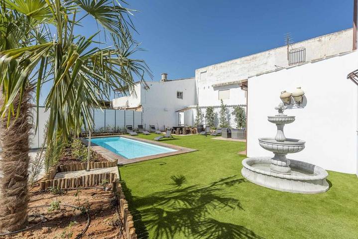Casa rural con piscina para 12 personas, con jardín en Sierra Sur de Sevilla - 4