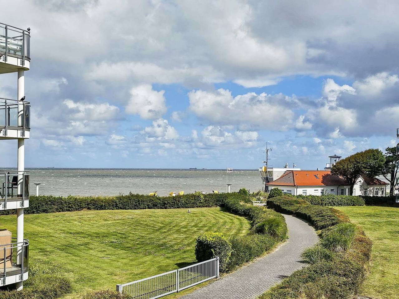 Entire apartment, Pe08 im Strandpalais Cuxhaven – Ferienwohnung im 1. Stock mit direktem Meerblick in Duhnen, Cuxhaven