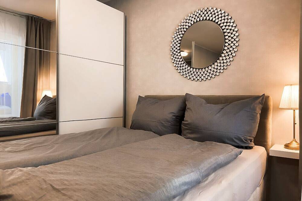 Ganze Wohnung, Designer Studio mit Balkon in Karlsruhes Zentrum - Apolonialiving in Karlsruhe, Rheinebene