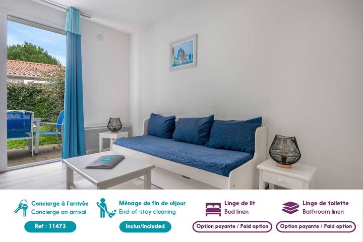 Location de vacances pour 6 personnes, avec jardin à Saint-Brevin-les-Pins - 3