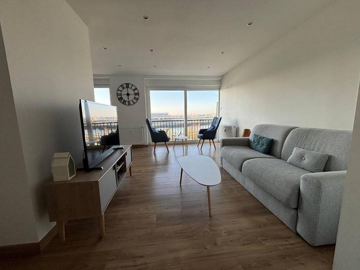 Gîte pour 6 personnes, avec terrasse et vue dans Nausicaá Centre National de la Mer - 4