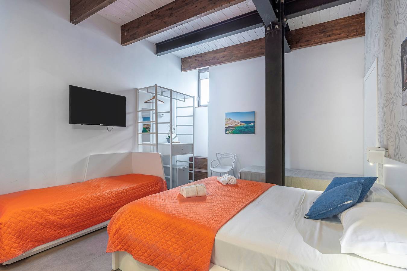 Zimmer 106 im 'Le Saline Rooms Marzamemi' mit Wlan und Klimaanlage in Marzamemi, Pachino