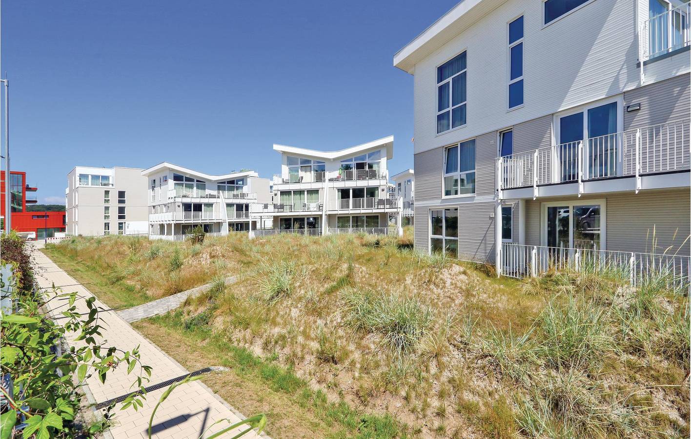 Appartement de vacances entier, 1BR élégante avec terrasse, près de la plage et des commodités in Priwall, Baie de Lübeck