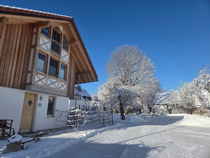 Bauernhaus für 3 Personen, mit Terrasse und Garten sowie Sauna und Ausblick in der Fränkische Schweiz
