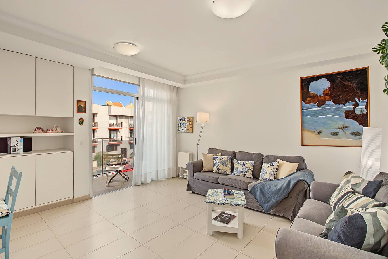 Ferienwohnung 'Aire Salado' mit Balkon, WLAN, Klimaanlage & Homeoffice