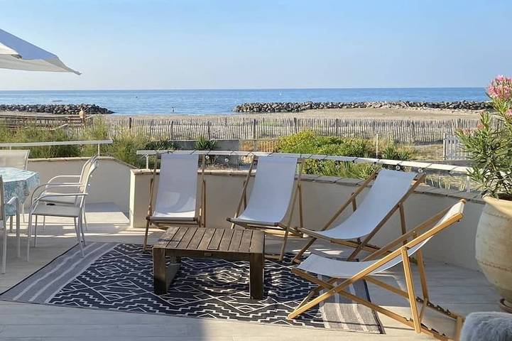 Maison de vacances pour 10 personnes, avec terrasse et jardin à Frontignan