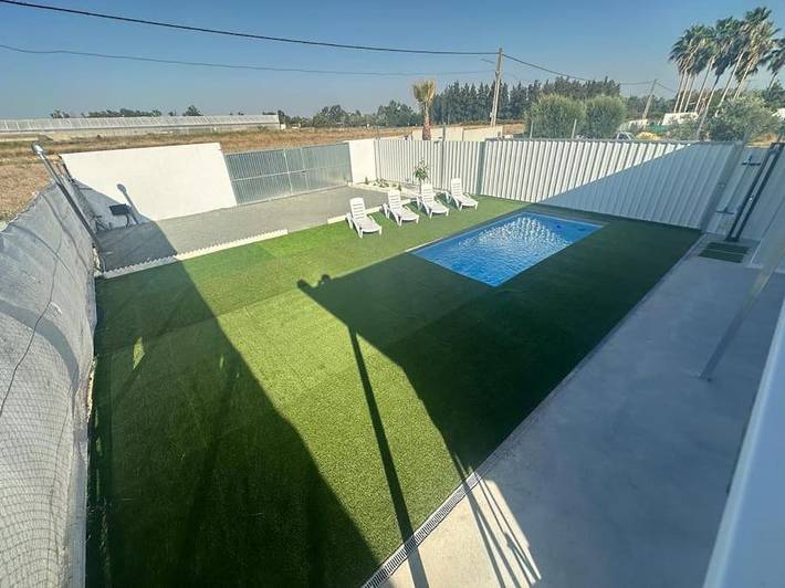 Casa rural para 6 personas, con piscina y terraza en Los Palacios y Villafranca - 3