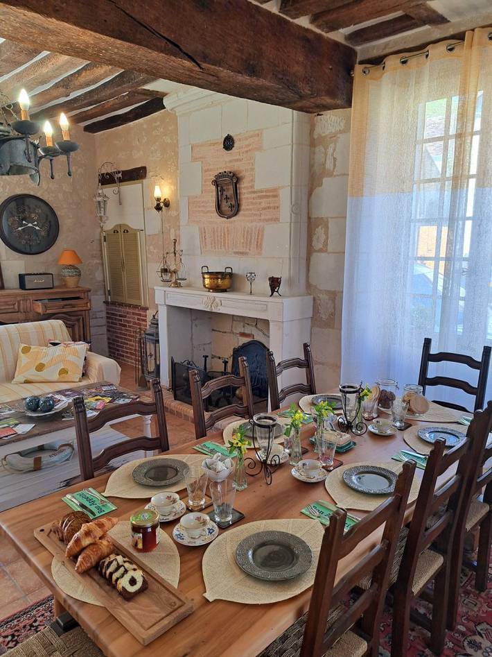 Chambre d’hôte pour 5 personnes, avec jardin en Indre-et-Loire - 2