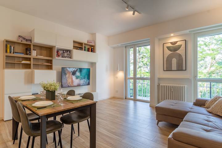 Gîte pour 7 personnes, avec balcon à Monza - 4