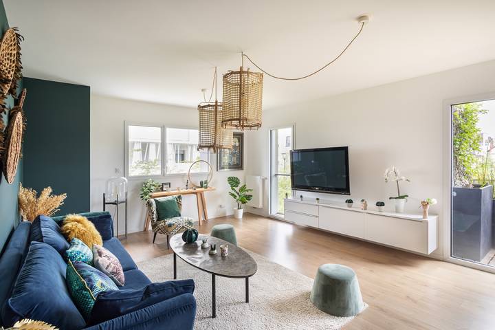 Appartement entier, Le Canal - Appt avec balcon - Vue dégagée en bord de Vilaine in Rennes, Région de Rennes