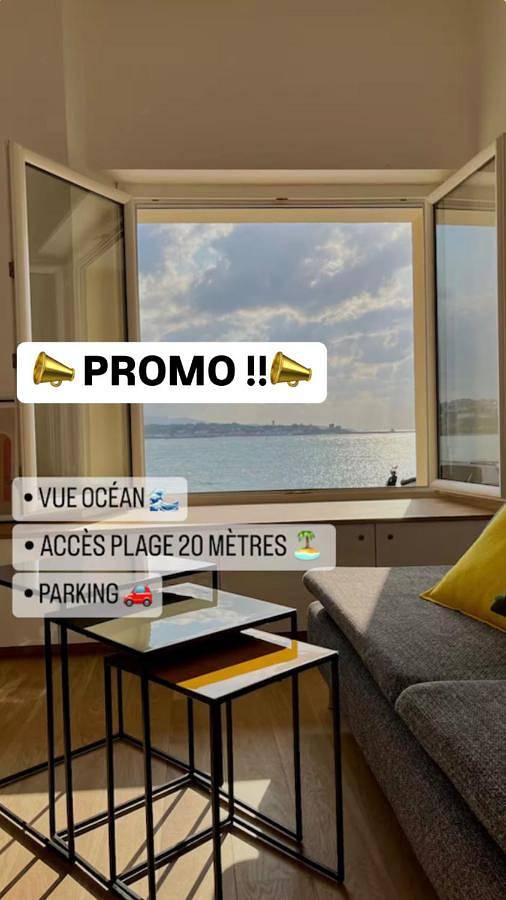 Apartamento para 4 personas, con vistas, Se admiten mascotas en San Juan de Luz