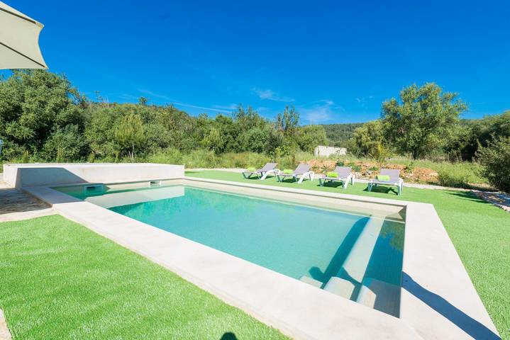 Son Ferragut - Ferienhaus mit privaten Pool in Sa Pobla. Wifi gratis in Sa Pobla, Mallorca Norden