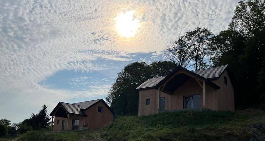 Chalet pour 8 personnes, avec vue et terrasse