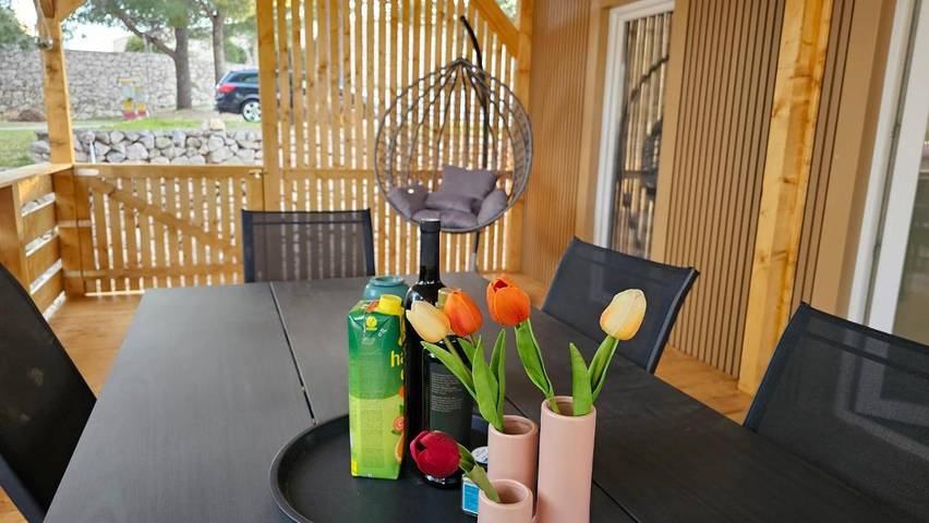 Camping für 5 Personen, mit Terrasse und Sauna sowie Pool in Drage (Pakoštane) - 3