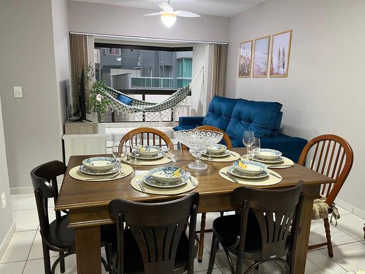 Apartamento para 9 personas, con vistas y balcón, Familias con niños en Meia Praia (Santa Catarina)