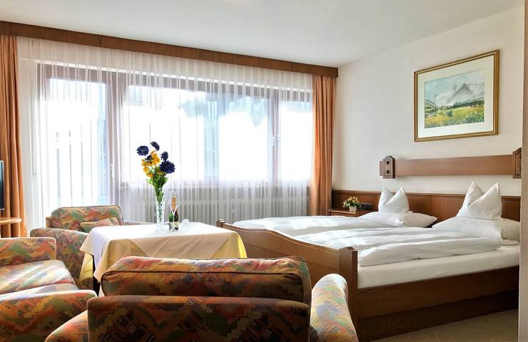 Pension für 2 Personen, mit Garten in Oberstdorf
