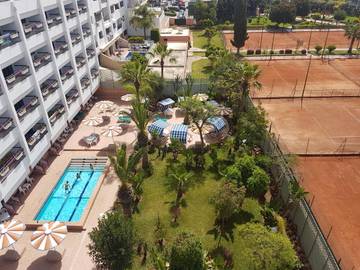 Cottage pour 5 personnes, avec jardin ainsi que piscine et bassin pour enfant à Agadir