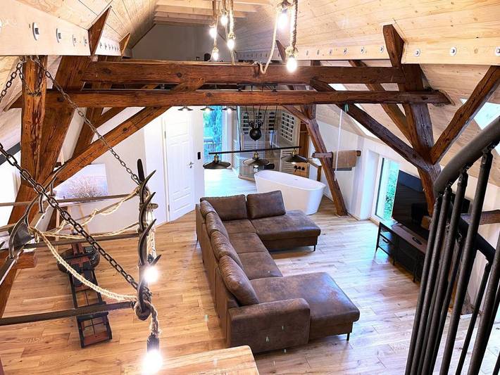 Ferienwohnung für 2 Personen, mit Terrasse und Garten