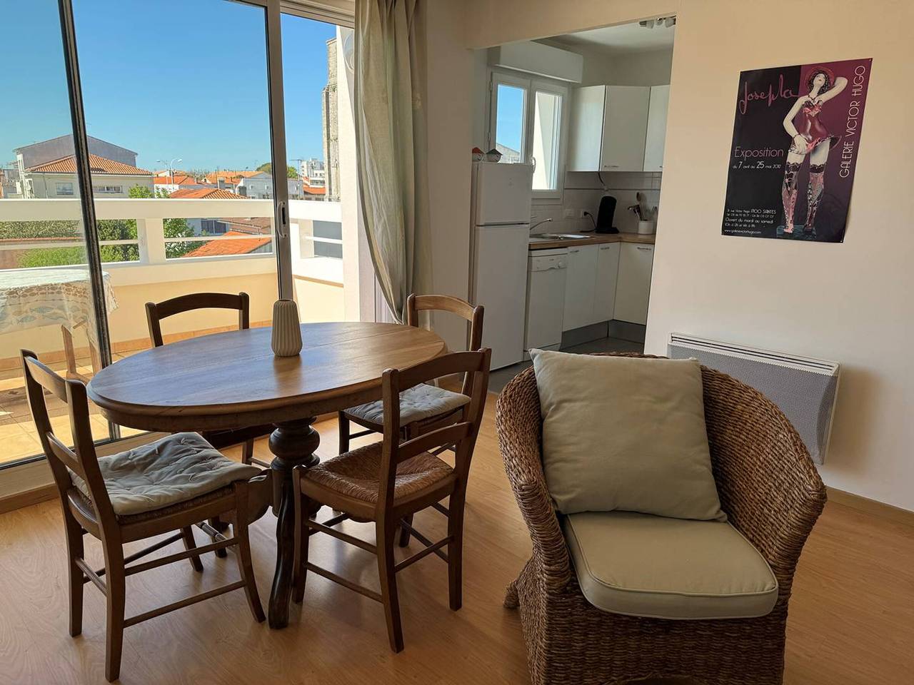 Apartamento entero, Royan: Apartamento 47m², Balcón, Parking privado, Ascensor in Royan, Côte de Beauté