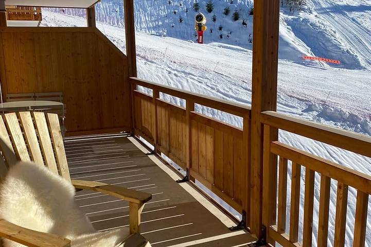 Appartement de vacances pour 5 personnes, avec sauna et balcon