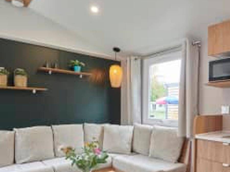 Siblu Camping Meerwijck - Mobile home 4 persons - Elegance 2 bedrooms (4pers) with terrace in Hoogezand-Sappemeer, Groningen region