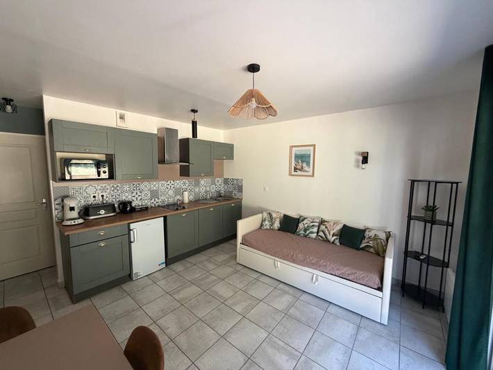 Appartement de vacances pour 6 personnes, avec Terrasse et Piscine