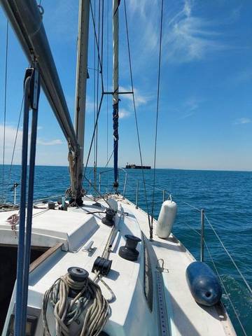 Bateau pour 6 personnes, avec piscine et terrasse ainsi que vue sur le lac et vue, animaux acceptés dans l' Hérault