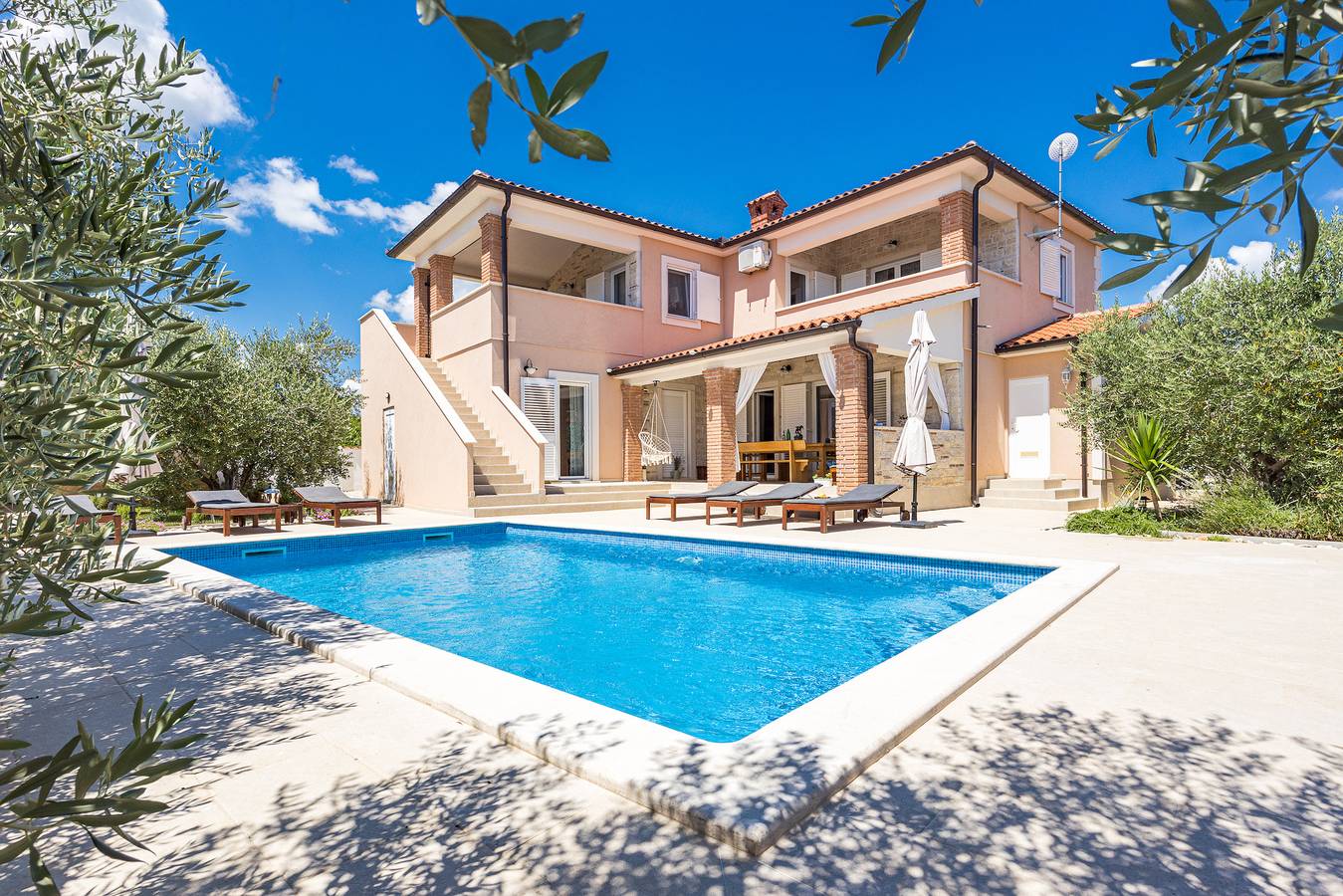 Villa Javor in Peruski, Südküste Istrien