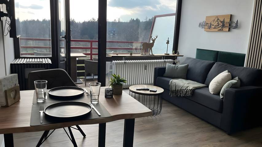 Ferienwohnung für 3 Personen, mit Seeblick und Balkon in Goslar - 2