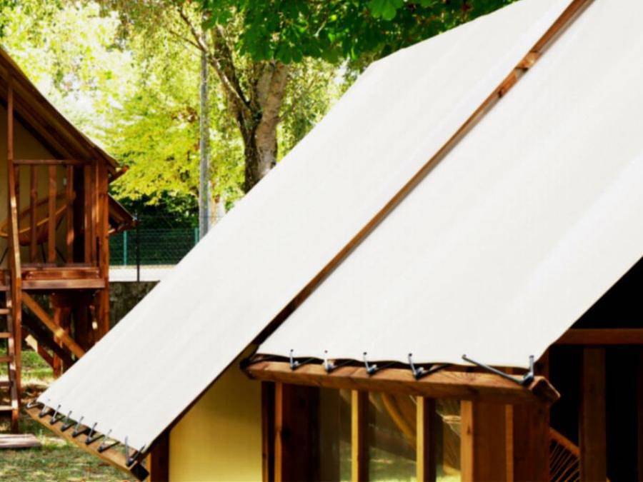 Camping Canal de Berry - Albergue 2 personas - Vivac sobre pilotes in Saint-Amand-Montrond