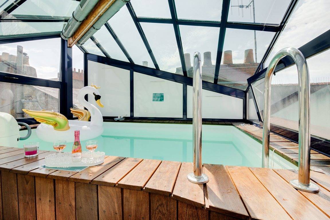 Nocnoc : Villa Paradis - piscine & rooftop, à Nantes in Nantes, Région de Nantes