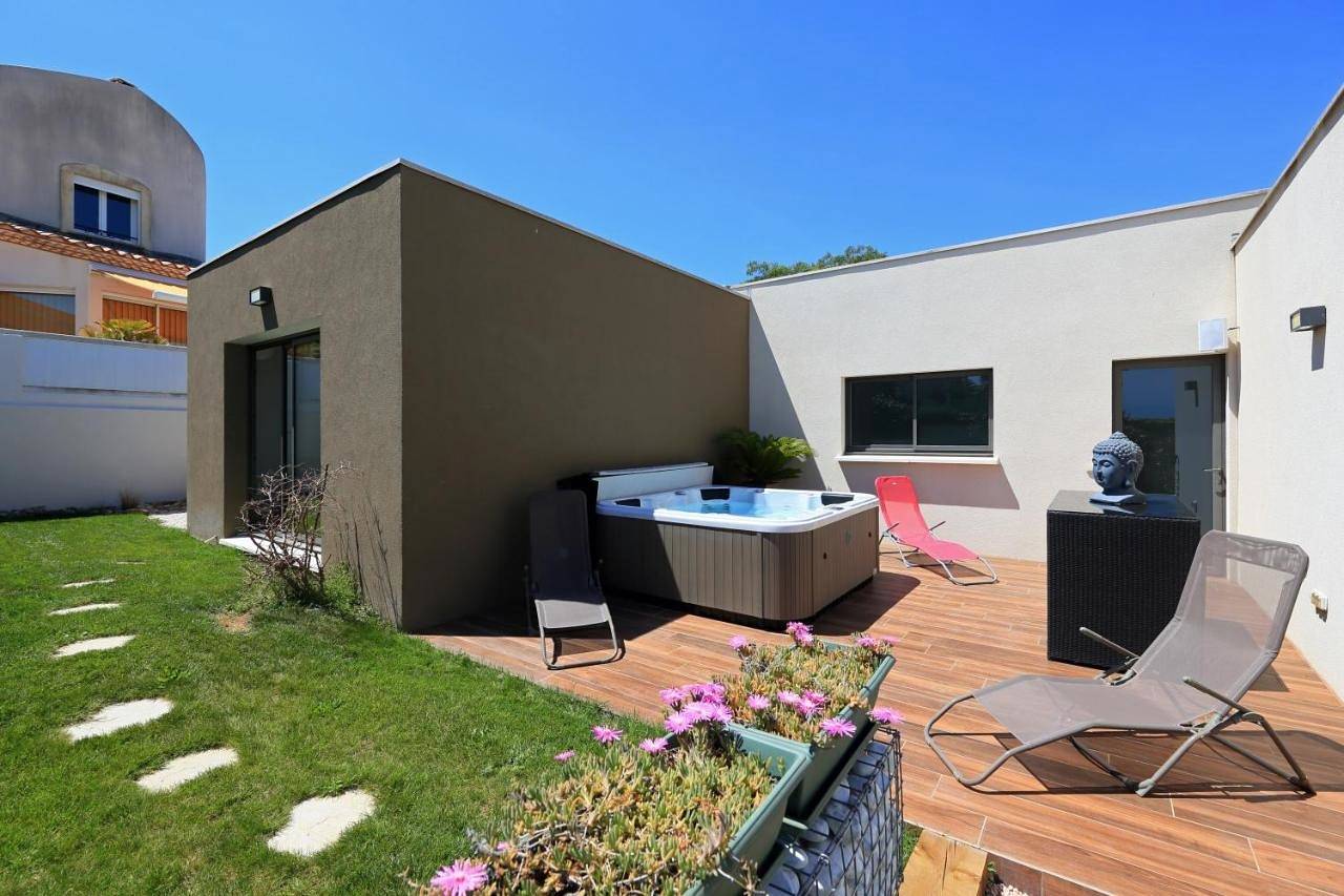 Le Flamingo in Villeneuve-lès-Maguelone, Mittelmeerküste (Frankreich)