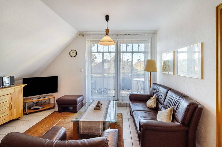 Ganze Wohnung, Ferienwohnung Inselheide" mit Privatem Garten, Balkon und Wlan in Borkum