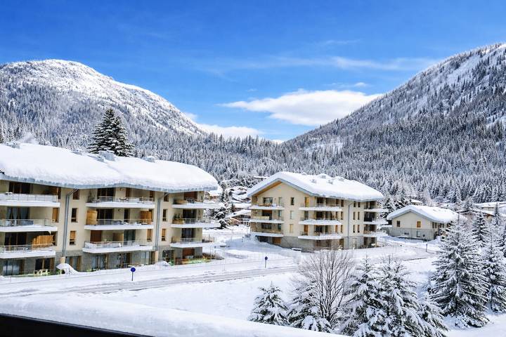 Gîte pour 6 personnes, avec balcon dans Argentière