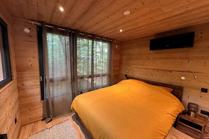 Chalet für 2 Personen, mit Balkon und Sauna sowie Garten und Whirlpool im Elsass - 3