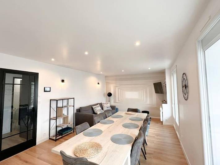 Maison de vacances pour 12 personnes, avec balcon et jardin - 1