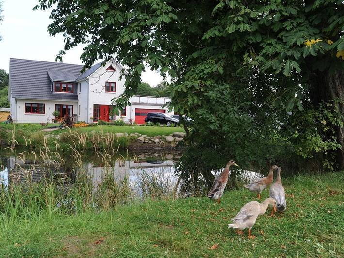 Ferienhaus für 6 Personen, mit Garten in Papendorf
