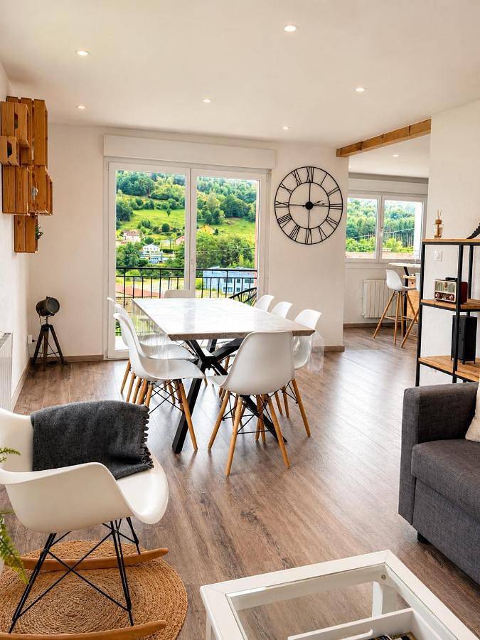 Appartement de vacances pour 8 personnes, avec jardin et vue - 1