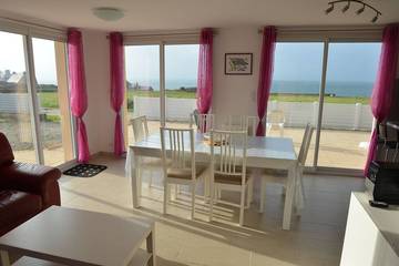 Gîte pour 6 personnes, avec terrasse, animaux acceptés dans Plage Porz Liogan Le Conquet