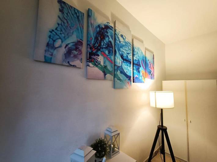 Ferienwohnung für 3 Personen, mit Terrasse und Ausblick