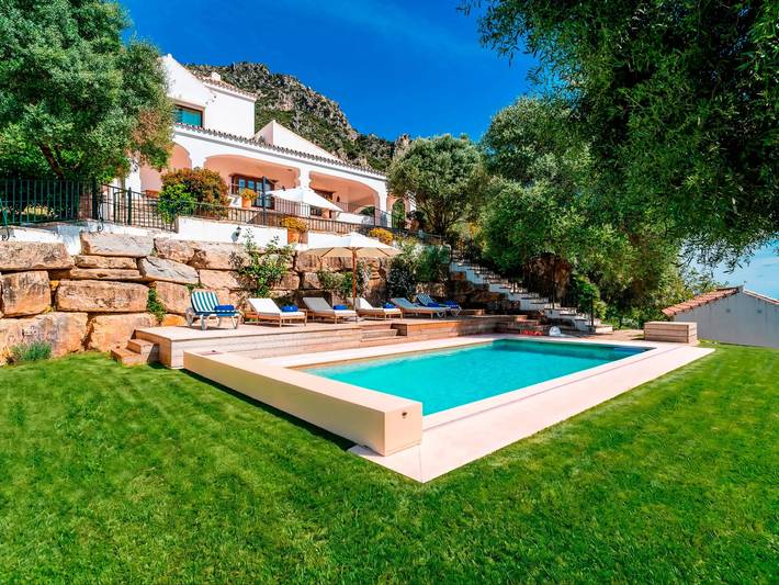 Finca für 8 Personen, mit Balkon und Terrasse sowie Garten in Casares