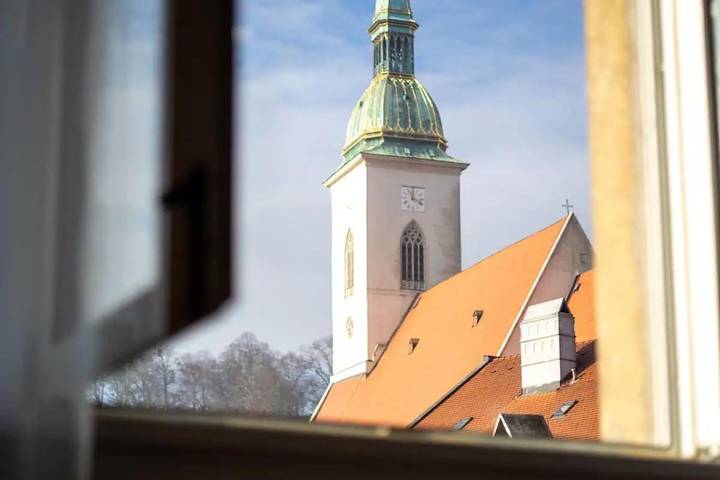 Chambre d’hôte pour 2 personnes, avec vue et balcon à Bratislava - 4