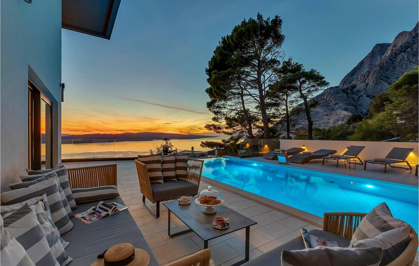 Gemütliche 1-Zimmer-Wohnung mit Pool, Terrasse und WLAN in Baska Voda, Makarska Riviera