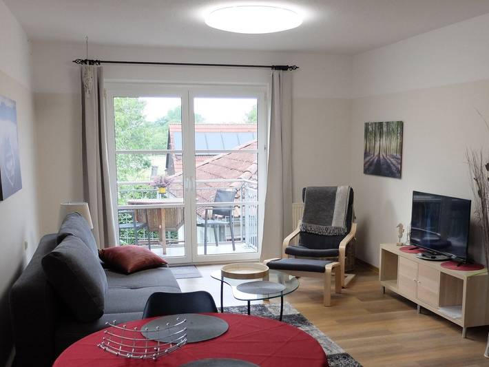 Ferienwohnung für 3 Personen, mit Balkon in Lichtenhagen