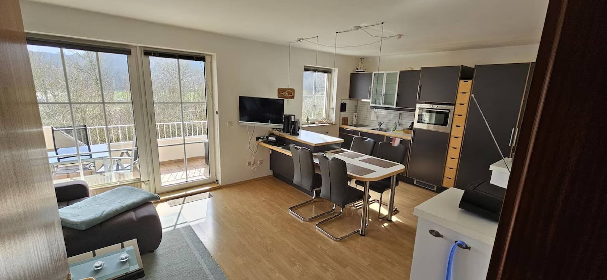 Ganze Wohnung, Ferienwohnung 'Direkt Am Strand' mit Meerblick, Balkon und Wlan in Wassersleben, Harrislee