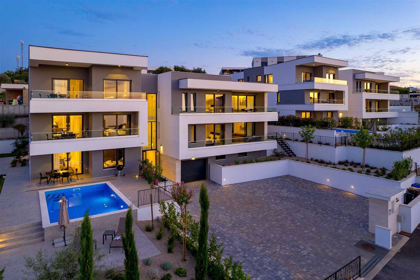 Ganze Wohnung, Villa Rova – Deluxe Apartment mit Balkon und wunderschönem Meerblick in Zidarici, Krk