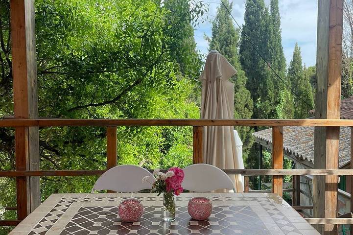 Gîte pour 2 personnes, avec Balcon et Jardin