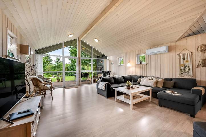 Maison de vacances pour 6 personnes avec jacuzzi in Skjern, Fjord Ringkøbing